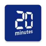 20 minutes (ch) android application logo